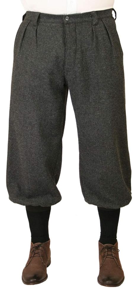 パンツ NEAT wool tweed herringbone tapperd 46 Mens Tweed Suit Pants Vintage Wool Herringbone Adjustable